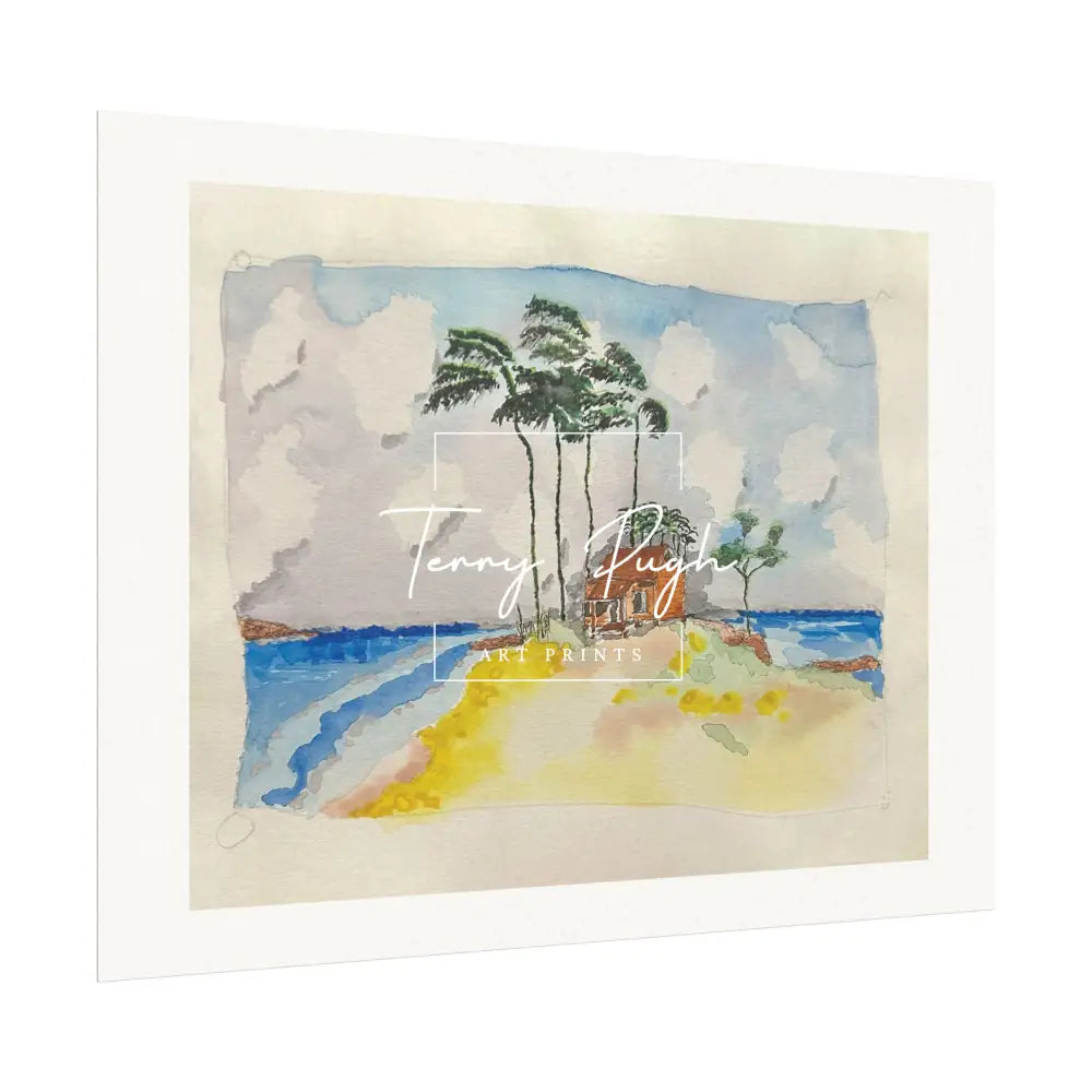 Gilligan’s Island (Sandy Cay) The Bahamas - Art Print By Terry Pugh Poster